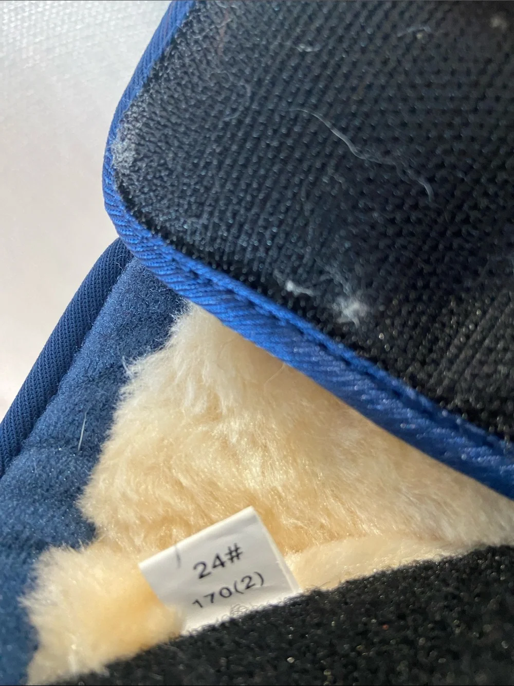 Hobibear Kids Navy Blue Winter Boots. Sz-8